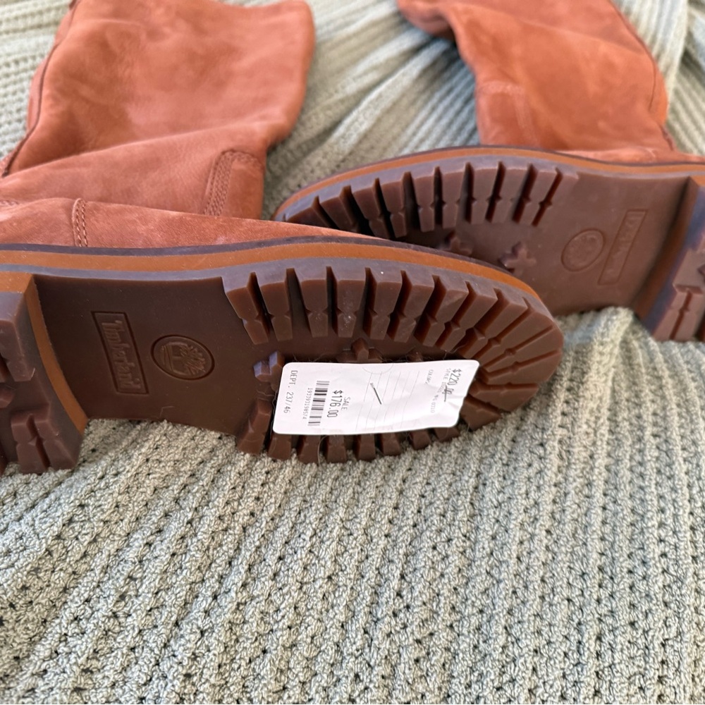 Timberland Women's Courtmayeur valley Tan Leather Boots - Picture 3 of 7